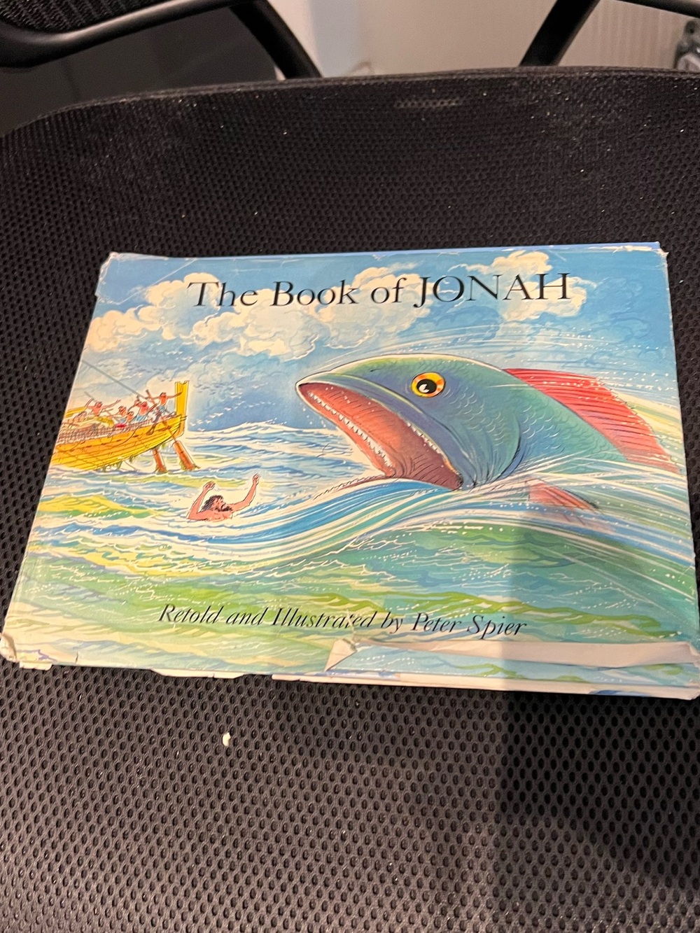 The Book of Jonah - Illustrated Children's Book, Blue/Green Cover